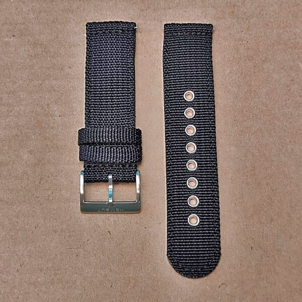 фото Ремешок 24 мм Hemsut Nylon Ultra нейлоновый для Suunto 7, 9 Baro, D5, Spartan Sport