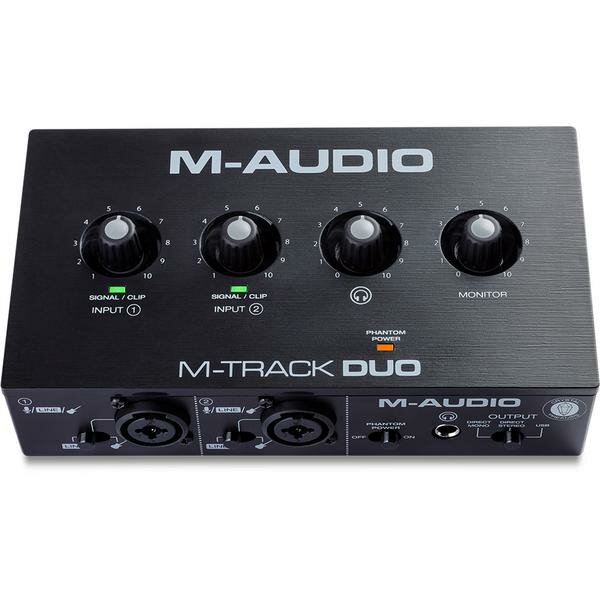 Аудиоинтерфейс M-Audio M-Track Duo