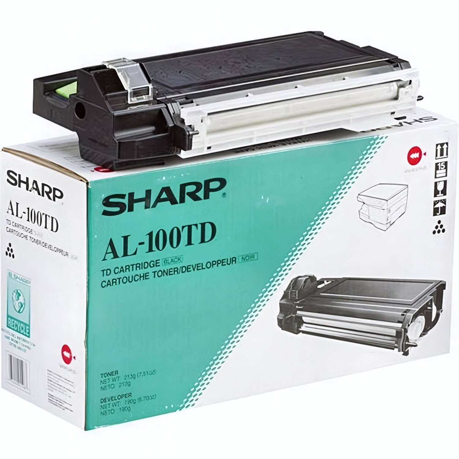 AL-100TD Тонер-картридж Sharp для AL-1000/1200/1500 + ресурс 6 000 страниц