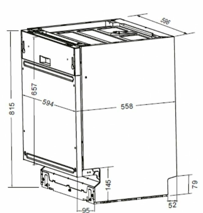 Встраиваемая посудомоечная машина Kuppersberg GS 6057 - фотография № 6