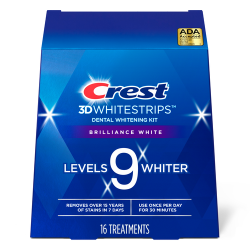 Отбеливающие полоски для зубов Crest 3D Whitestrips Brilliance White