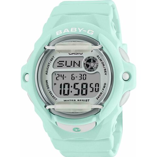 наручные часы casio baby g bg 169u 8b серый Наручные часы CASIO, белый