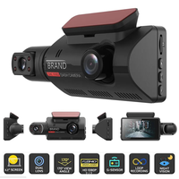 Автомобильный видеорегистратор FaizFull с двумя камерами и углом обзора 360° / Full HD 1080P / Датчик удара G-Sensor / Поддержка HDR