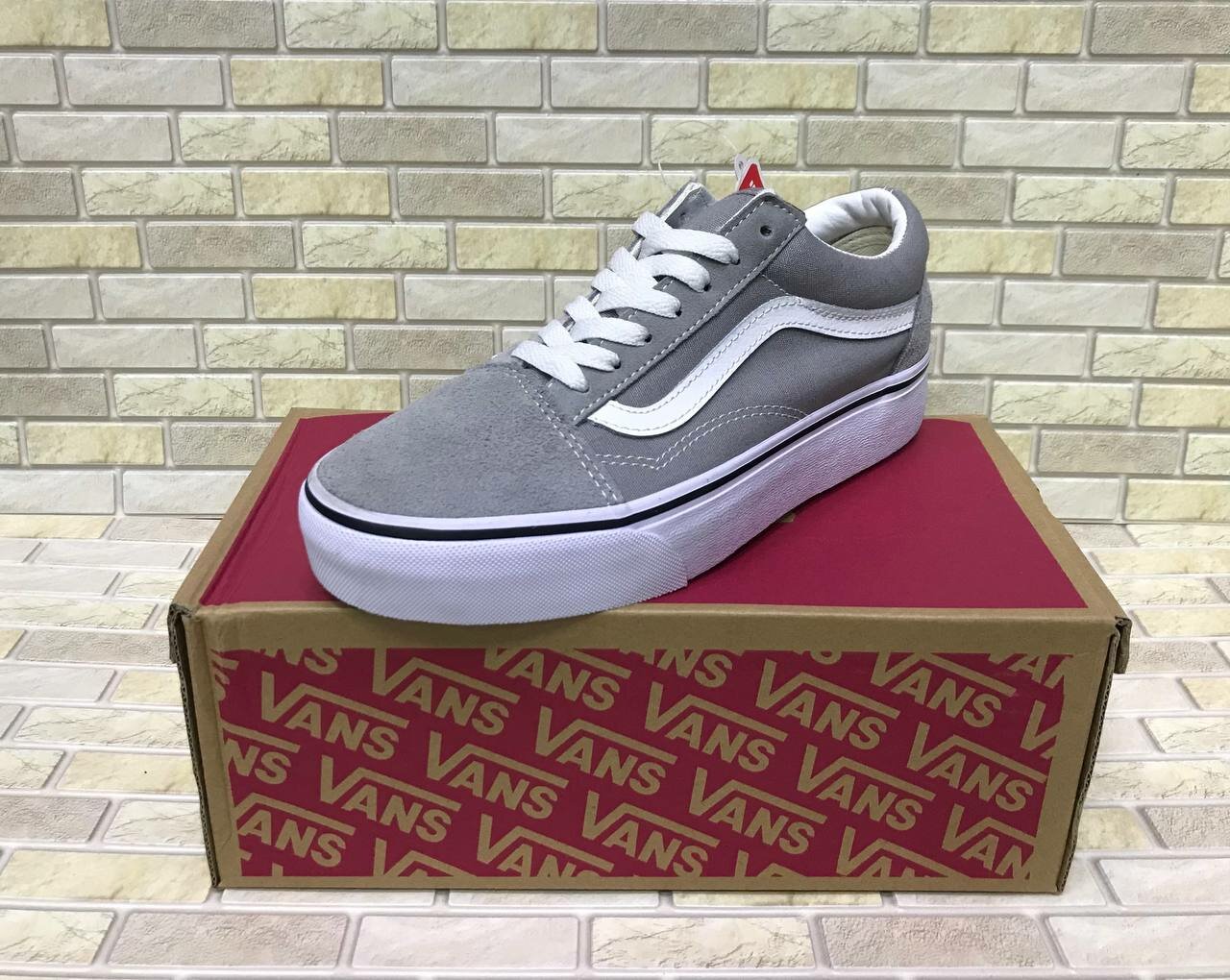 Кеды VANS Old Skool, размер 38 EU, Серый