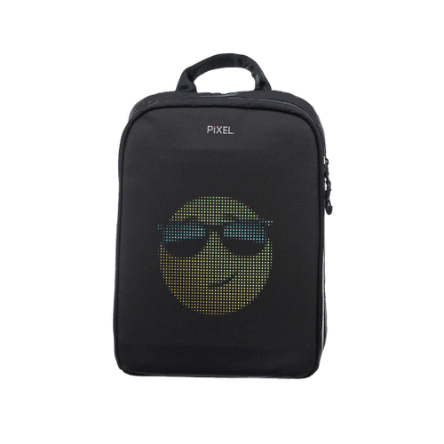 Рюкзак с LED-дисплеем PIXEL PLUS - BLACK MOON (черный) PXPLUSBM02