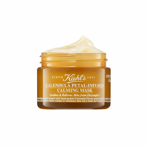 KIEHL'S Успокаивающая маска для лица с календулой и алоэ вера Calendula petal-infused calming mask (28 мл)