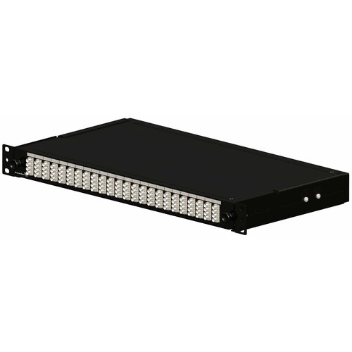 Полка оптическая Leviton/Brand-Rex Optical Panel loaded with 4 LC Duplex ММ adapters FPCC1SXMM08LC2