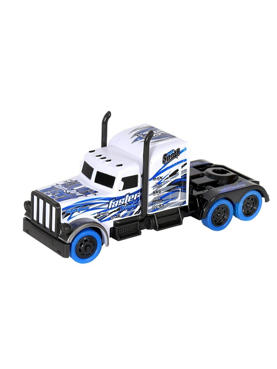 Радиоуправляемый грузовик - тягач FASTER BEAST (2WD, акб, 1:16) - GM1929-BLUE