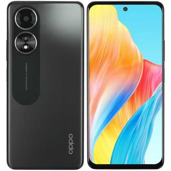 Смартфон Oppo A58 6/128GB черный