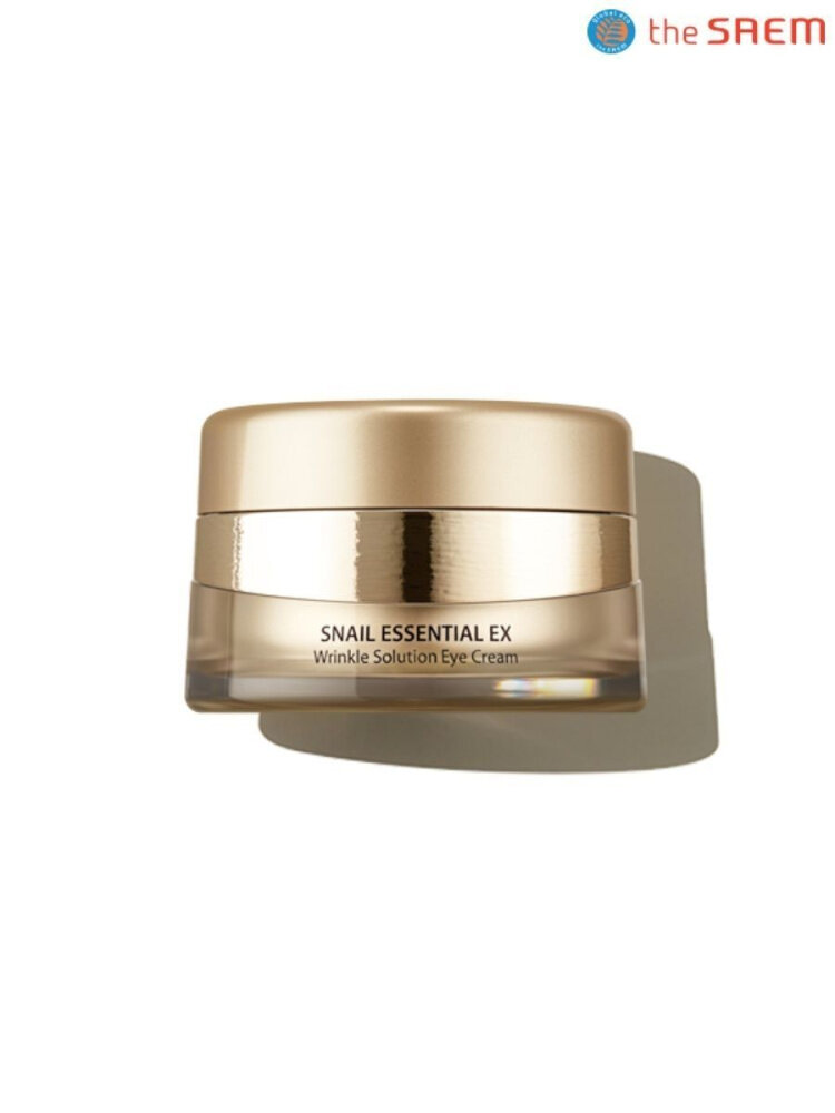 The Saem Антивозрастной крем для глаз Snail Essential EX Wrinkle Solution Eye Cream, 30 мл.