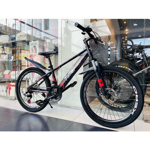 Горный велосипед TimeTry TT102 26 дюймов черныйкрасный для взрослых 150 кг рост 140175 см 1999000₽