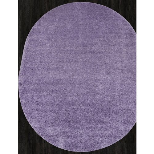 Ковер 29E93 - Овал Фиолетовый, Однотонный, Ковер на пол, в гостиную, спальню, в ассортименте, Турция, Бельгия, Россия (100 см. на 200 см.)