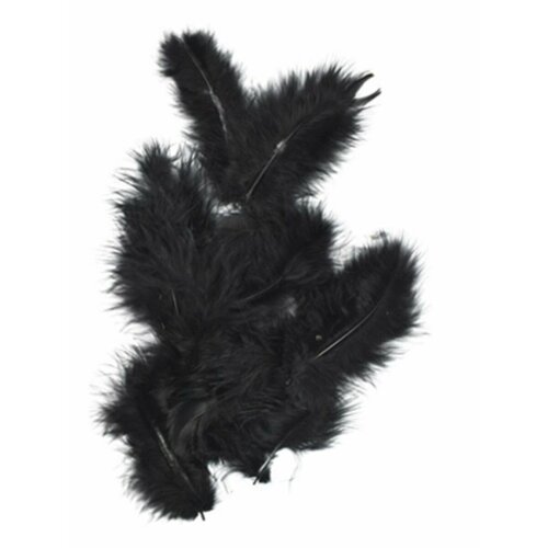 Перья декоративные 30шт 10-12см 279₽