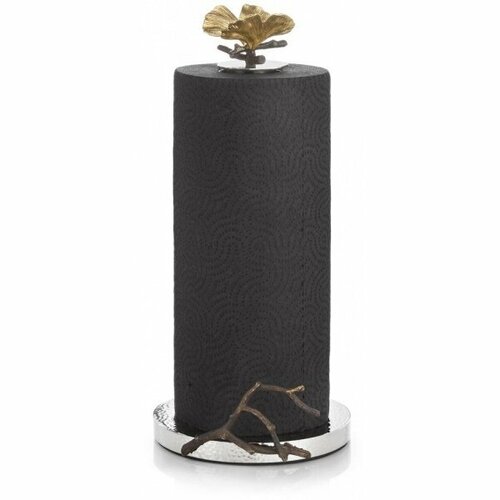 Держатель для бумажного полотенца Michael Aram Бабочки гинкго 32 см сталь нержавеющая 36620₽