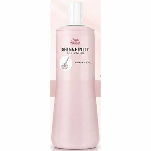 фото Wella professionals shinefinity. активатор. нанесение кисточкой, 1000 мл