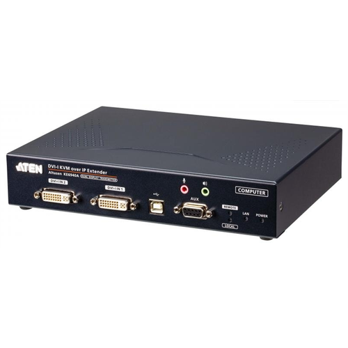 Передатчик DVI-I Dual Display KVM over IP transmitter (Ethernet + Optical) (KE6940AT-AX-G) advanced rs485 anti interference transmitter weighing display with force sensor