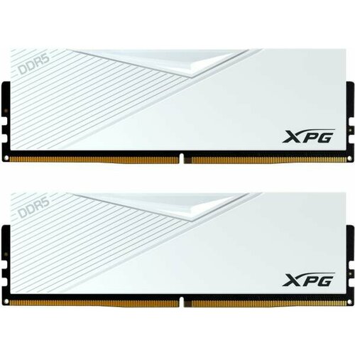 Оперативная память для компьютера 32Gb 2x16Gb PC5-48000 6000MHz DDR5 DIMM Unbuffered CL30 A-Data XPG Lancer AX5U6000C3016G-DCLAWH 1284100₽