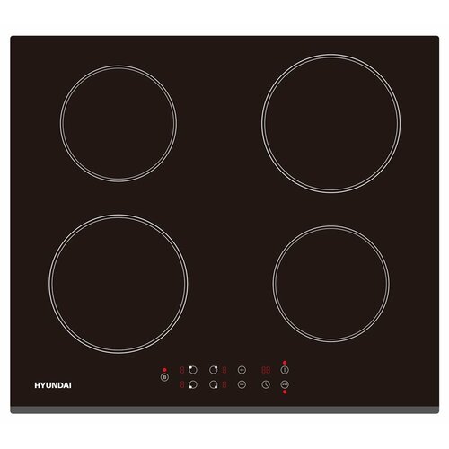 Варочные панели HYUNDAI Поверхность встраиваемая Hyundai HHI 6740 BG 2469000₽
