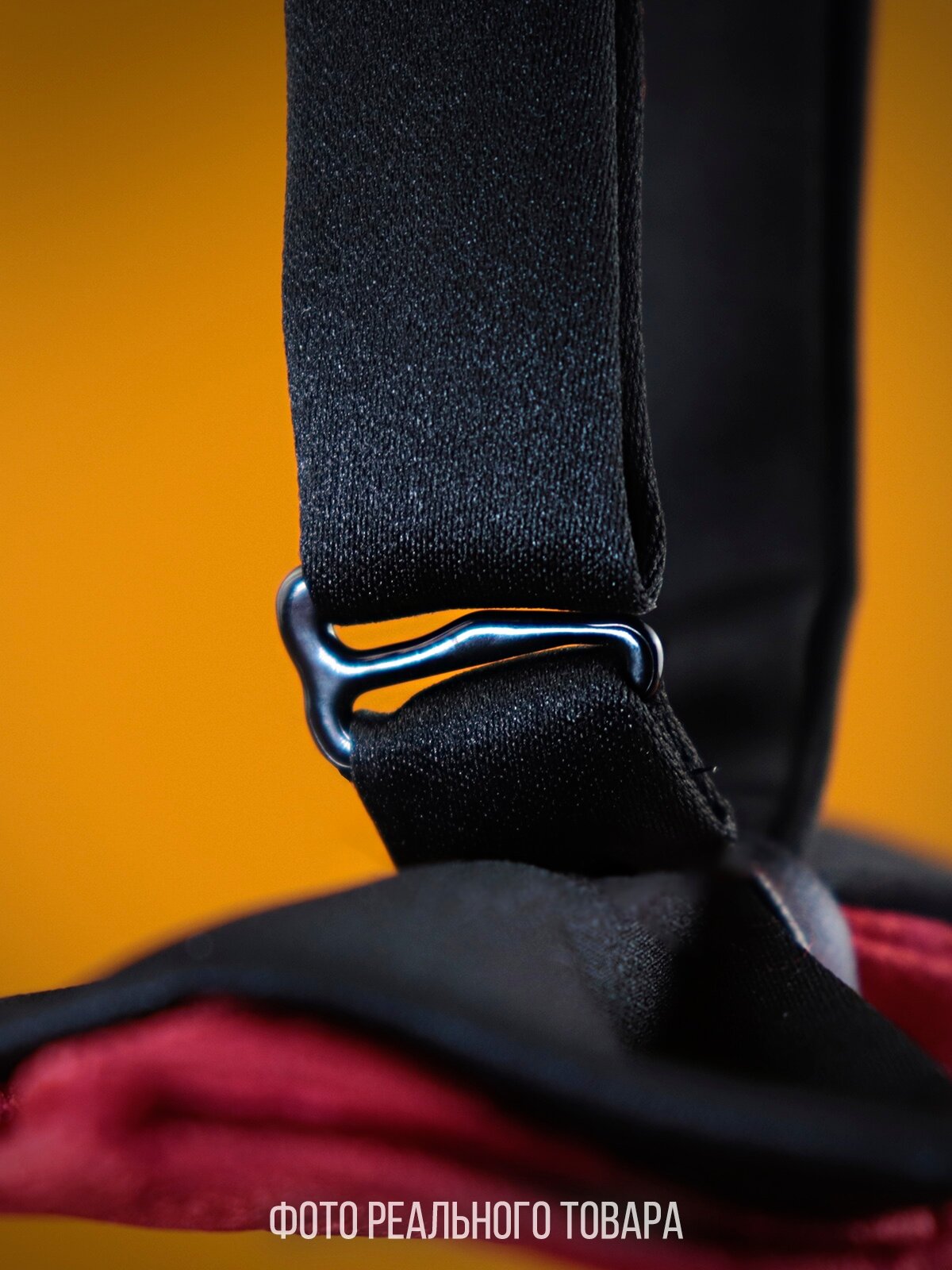 Бабочка 2beMan, черный, красный — фото 1