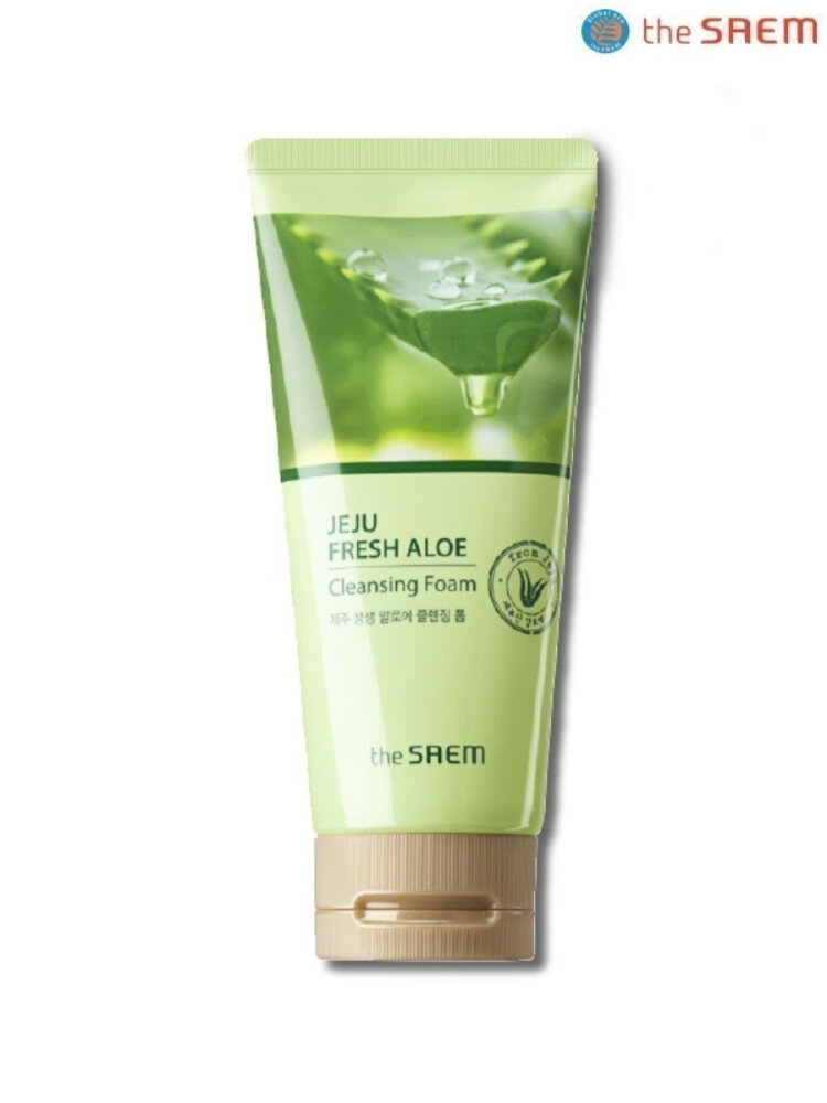 The Saem Пенка Jeju Fresh Aloe Cleansing Foam, 150 гр.