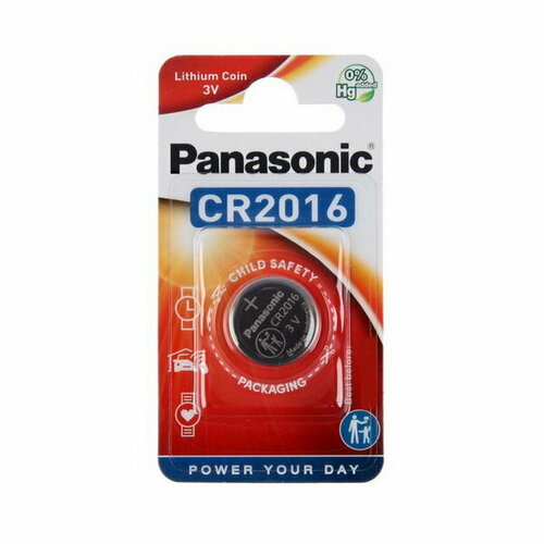 Батарейка литиевая Lithium Power, CR2016-1BL, 3В, блистер, 1 шт батарейка литиевая panasonic lithium power cr2016 1bl 3в блистер 1 шт panasonic 1035287