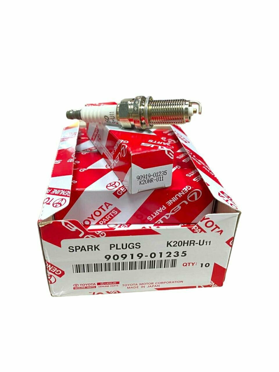 Свеча зажигания для Toyota / Peugeot / Nissan / Citroen и др. / 9091901235 / K20HRU11