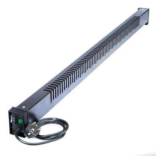 Плинтусный обогреватель Бриз Фиксированный БК200Ф Чёрный Левый 496000₽