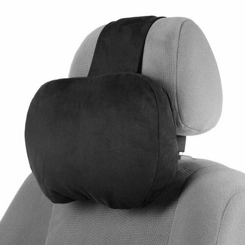 Подушка на подголовник Premium MB 28x22 см черная 1323₽