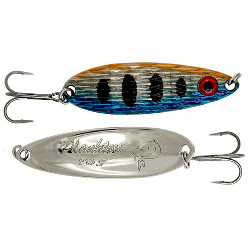 Блесна колеблющаяся LureMax Plankton 75мм, 26 г, 42, Red eye