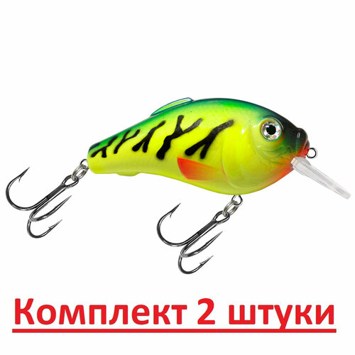 фото Воблер aqua grand 85mm, цвет 056 (флуоресцентная макрель), 2 штуки