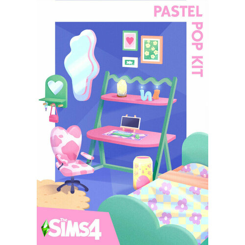 THE SIMS 4: PASTEL POP KIT DLC (Ea Play; PC; Регион активации Не для РФ)