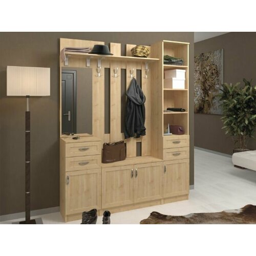 Прихожая Горизонт-3М ШxГxВ 1600*360*2200 Мегамебель