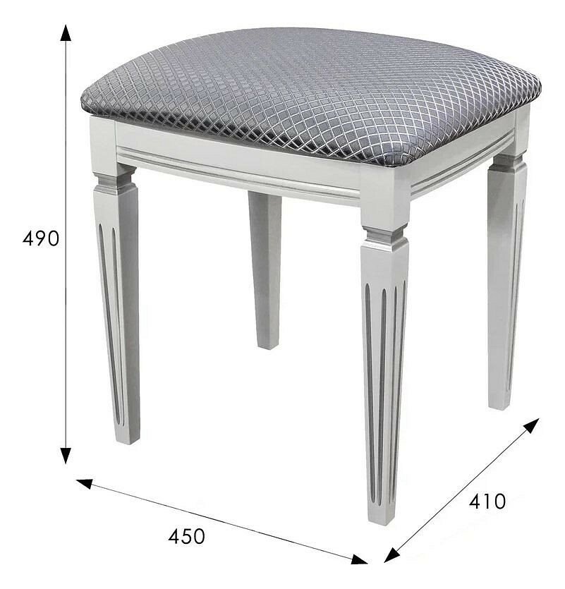 Банкетка Васко В 107Н Мебелик 4630216190910 (DK) - фото №3