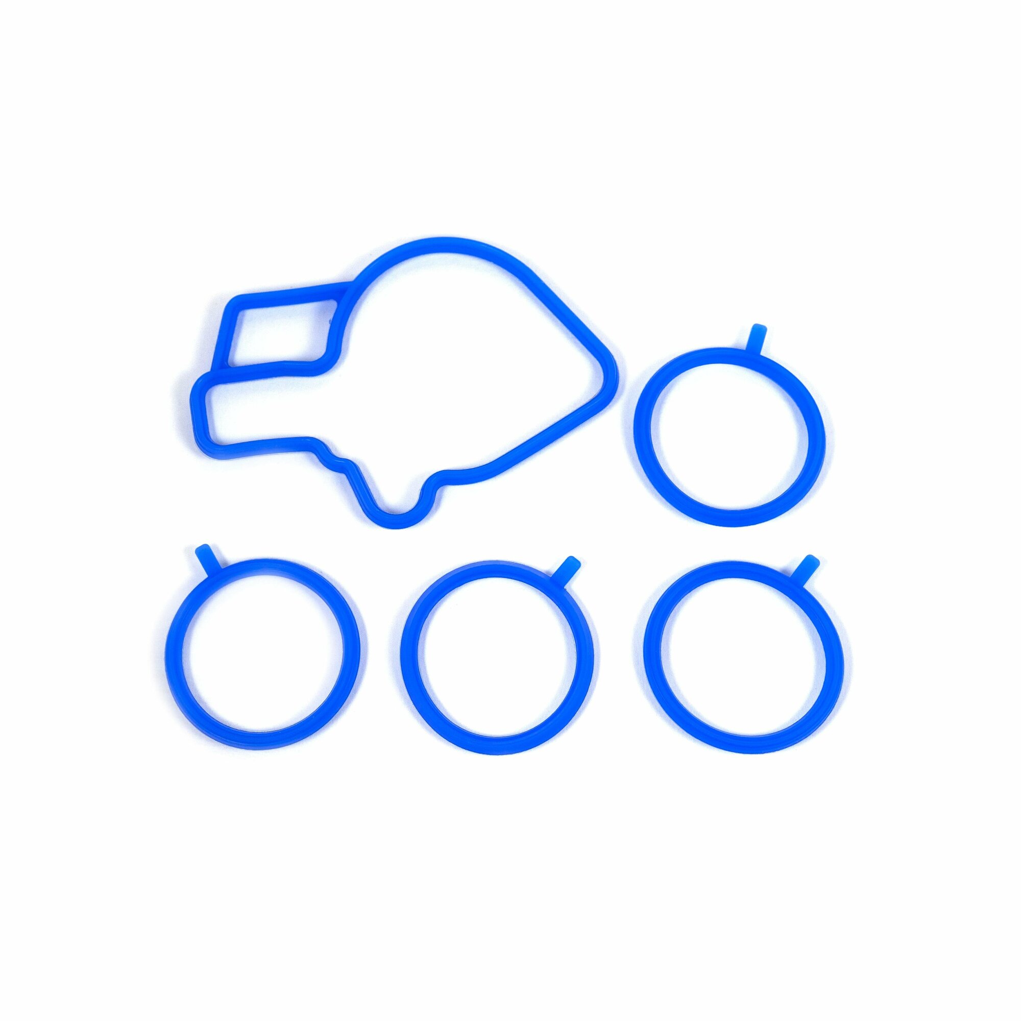 фото Набор прокладок ресивера впускного коллектора ВАЗ-2110-15 силикон (Балаково) 5шт