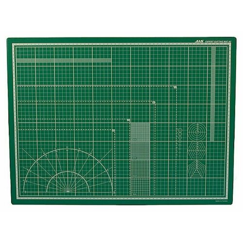 Коврик для резки, самовосстанавливающийся 3-х слойный, А2, 450 х 600 JAS JAS-4502 jas коврик для резки самовосстанавливающийся 5 ти слойный а3 300 х 450 jas 4513