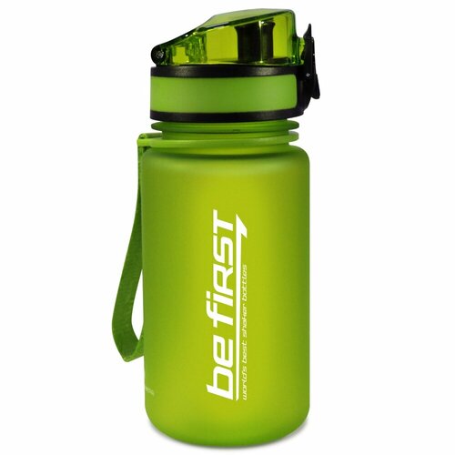 Be First Бутылка для воды из тритана крышка с защитой 350 мл (BF13034) (Be First) Зеленый