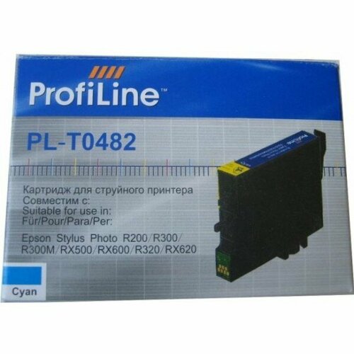 T048240 ProfiLine совместимый голубой картридж для Epson Stylus Photo R200/ R300/ R350/ RX300/ RX500