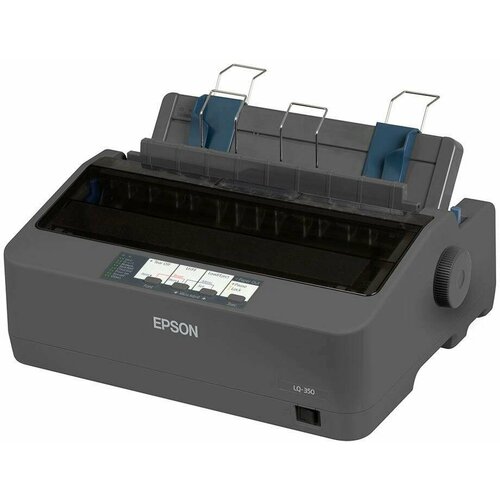 Принтер Epson LQ-350 черный (c11cc25002) матричный принтер epson lx 350