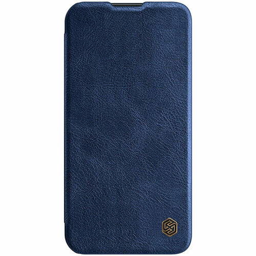 Чехол Nillkin Qin Pro Leather Case для Apple iPhone 14 Plus Blue (синий)