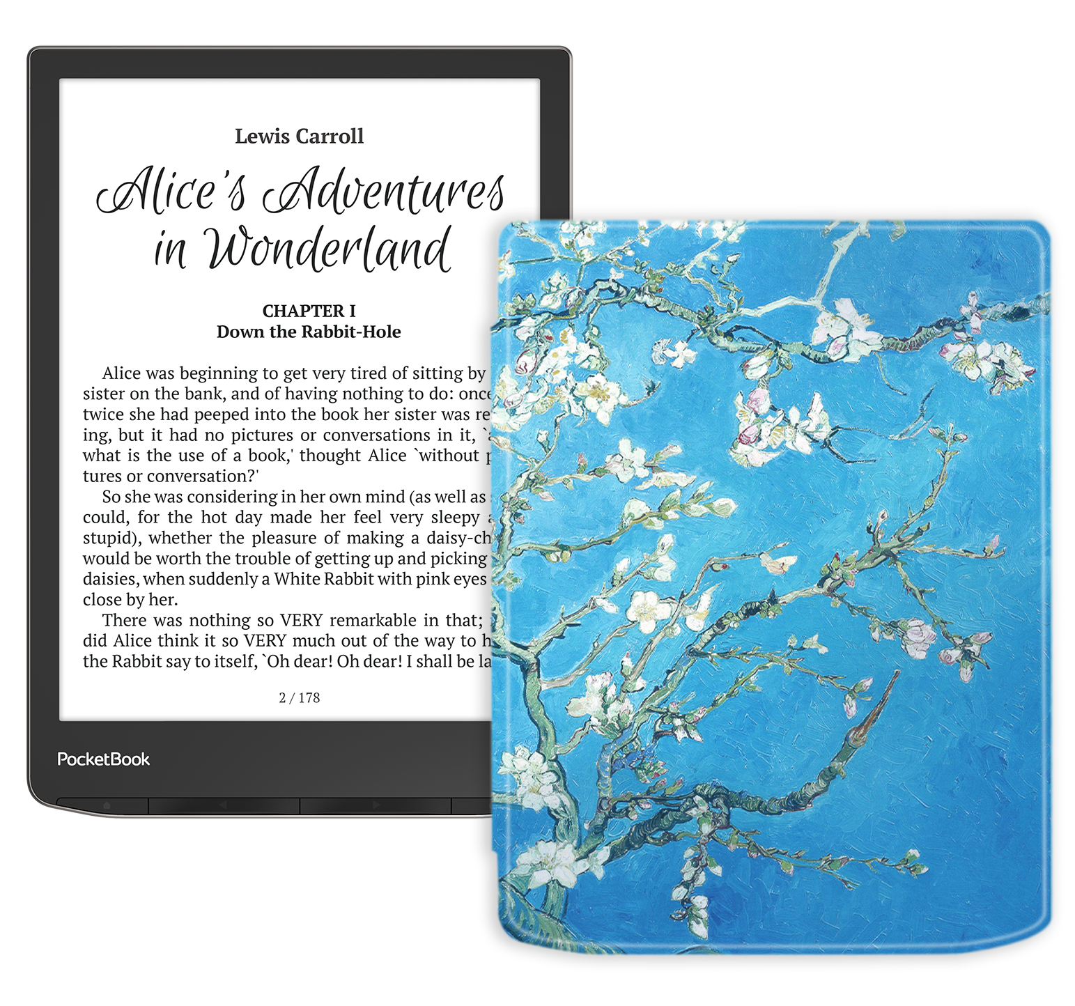 Электронная книга PocketBook 743G InkPad 4 с обложкой Sakura — фото 12