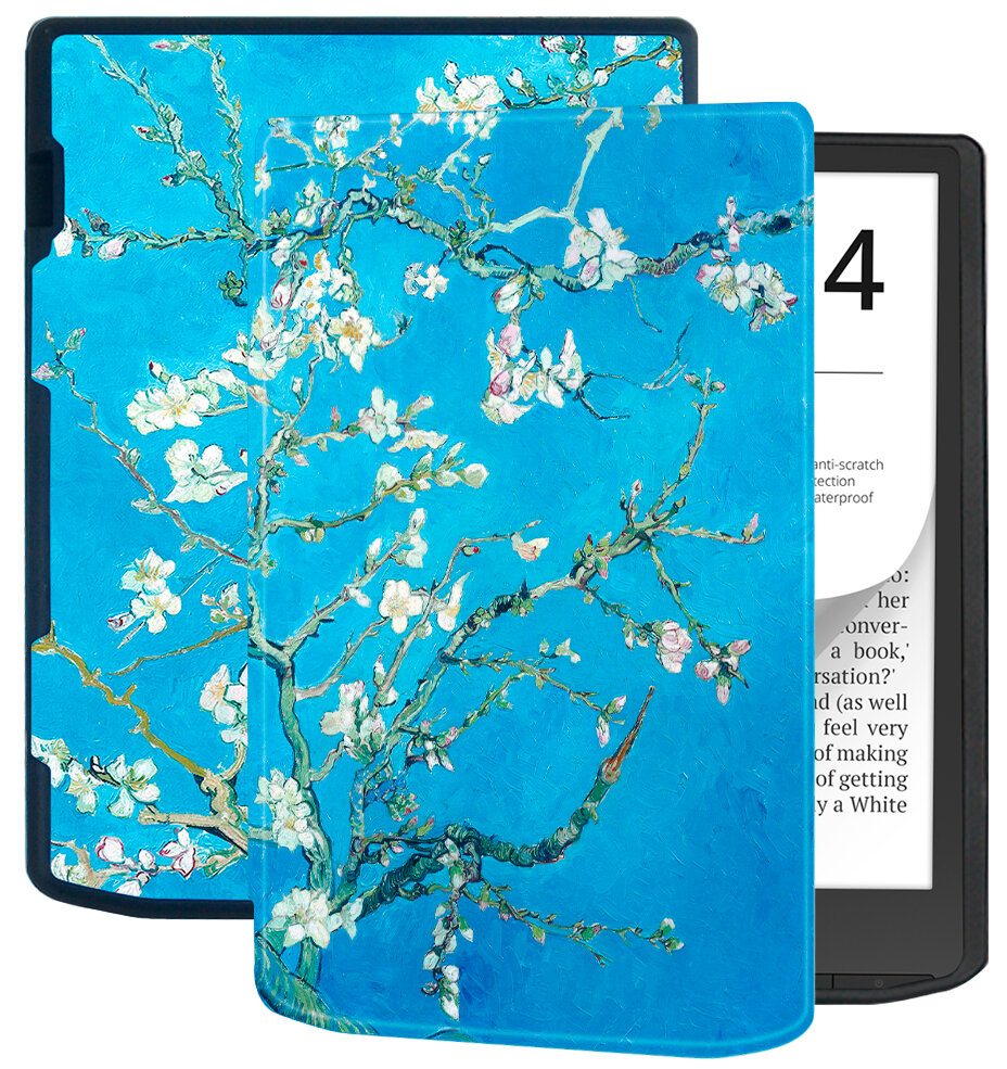 Электронная книга PocketBook 743G InkPad 4 с обложкой Sakura