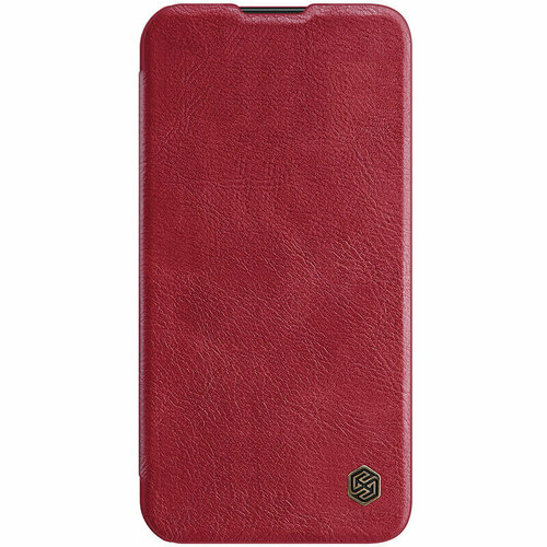 Чехол Nillkin Qin Pro Leather Case для Apple iPhone 14 Pro Red (красный)