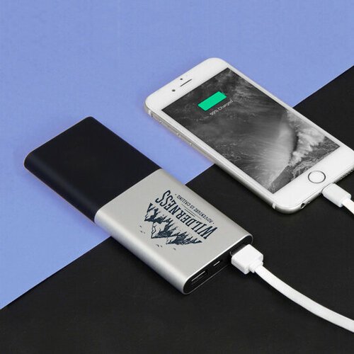 Аккумулятор внешний с подсветкой 6000 mAh Quark Wilderness 159900₽