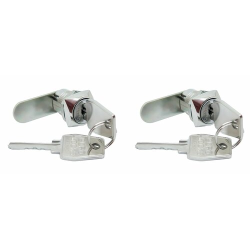 Почтовый замок Евролок ЗП-0802 прямой ригель, поворот 90 градусов (комплект 2 штуки)