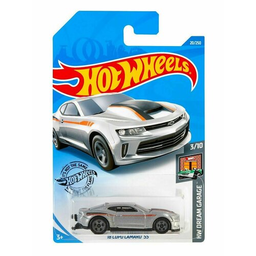 Hot Wheels 18 COPO CAMARO SS Камаро 20/250 HW Dream Garage 5/10 Mattel GHC23 2020 hot wheels 69 camaro камаро 190 250 hw roadsters 3 5 mattel ghg06 2020