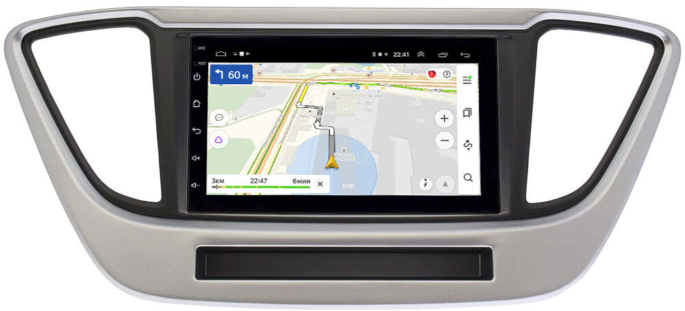 Магнитола в штатное место 2 din Hyundai Solaris 2 2017-2024 Canbox 1.5/32 на Android 10 (RS7-RP-HDLSLc-33) (IPS, DSP, CarPlay)