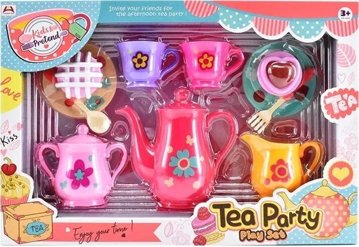 Китай Набор Чайный сервиз Tea Party 11 предметов 7663-7 с 3 лет