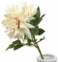 Цветок искусственный декоративный Георгин, 65 см, пудровый, Y4-5506