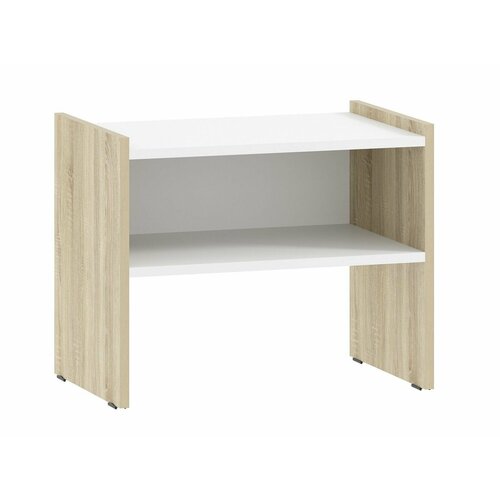 Тумба для обуви Сильва Симпл НМ 01321 Белый КМДуб сонома 2986₽