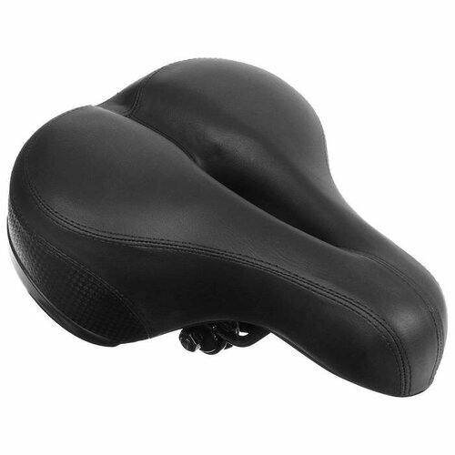 фото Седло dream bike комфорт, цвет чёрный